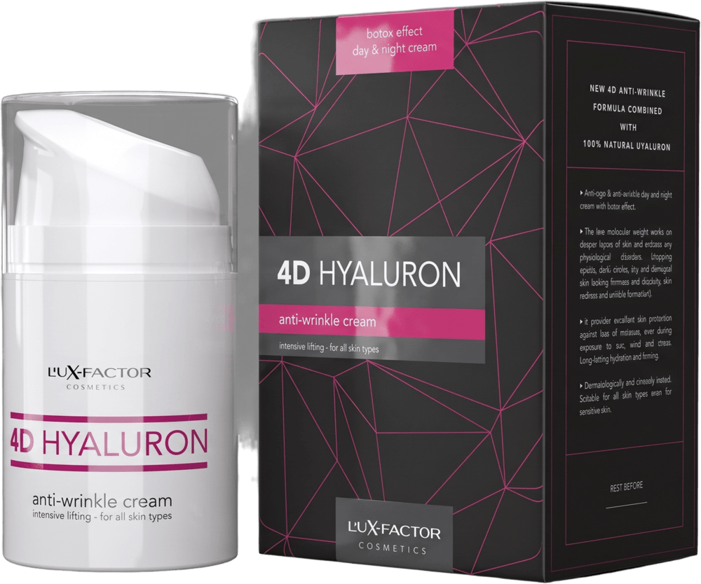 Trojno pakiranje Lux-Factor 4D HYALURON