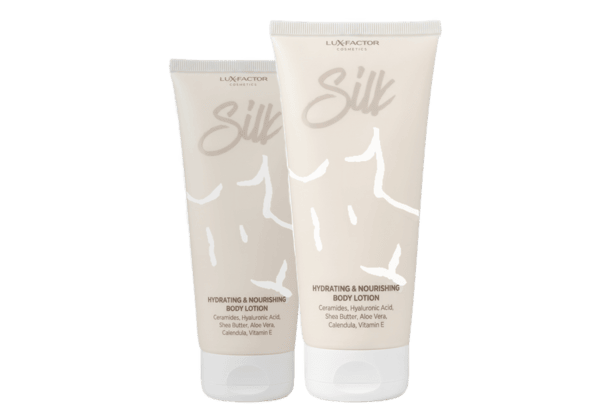 2x Hranilni losjon za telo SILK (2x 200 ml)
