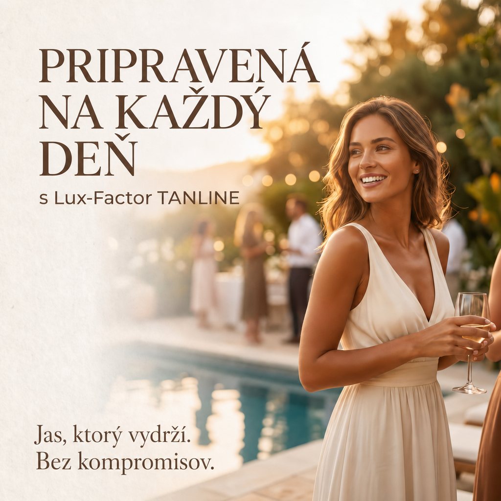 Prirodzene opálený a žiarivý vzhľad pleti s Lux-Factor TANLINE pre každú chvíľu