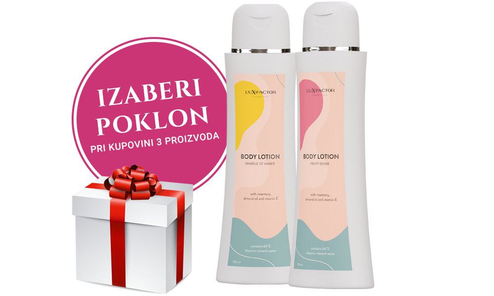 Trostruko pakiranje Lux-Factor Body Lotion